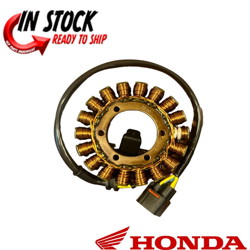 HONDA STATOR MAGNETO W PICKUP COIL 2009-2013 MUV700 BIG RED OEM 31120-HL1-A02